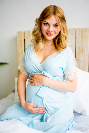 A pregnant womanの写真素材