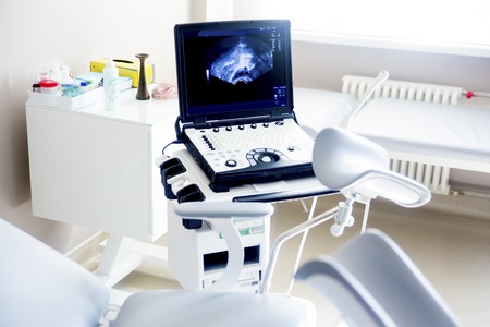 Inside a hospitalの写真素材