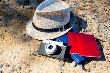 Things for travellingの写真素材