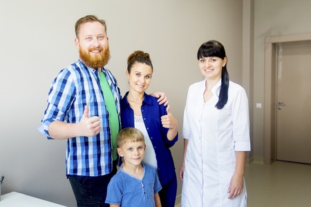 Family medical clinicの写真素材