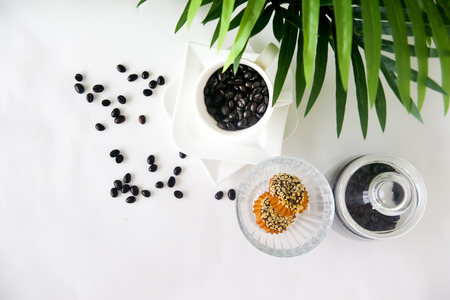 Cofee beans compositionの写真素材