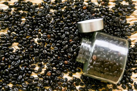 Cofee beans compositionの写真素材