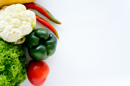 Assortment of fresh vegetablesの写真素材