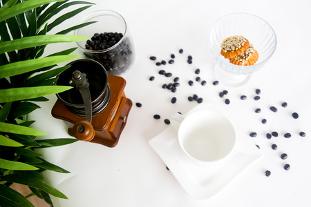 Cofee beans compositionの写真素材