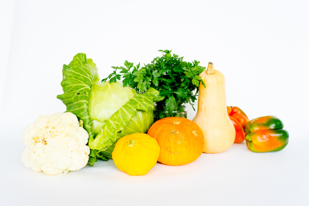 Assortment of fresh vegetablesの写真素材