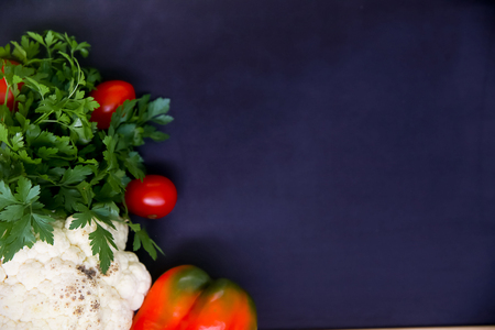 Assortment of fresh vegetablesの写真素材