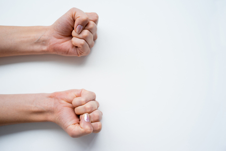 Woman body partsの写真素材