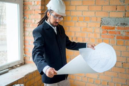 Worker on a consruction site