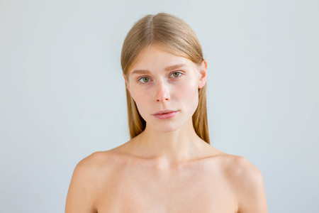 beautiful young womanの写真素材