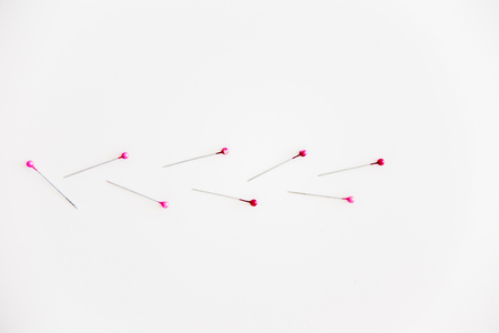 Colorful thread for sewingの写真素材