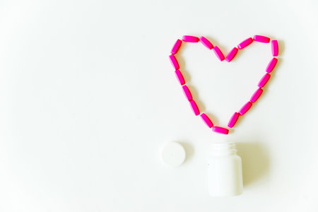 different medicine drugs, pills, tablets. pharmaceutical medicine pillsの写真素材