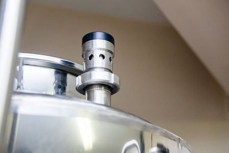 an image of a craft beer equipment at a breweryの写真素材
