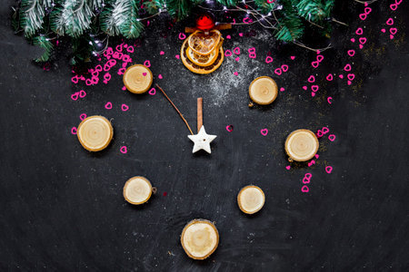 Winter holiday theme. Happy New Year concept