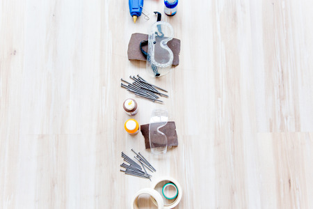 a set of construction tools or instrumentsの写真素材