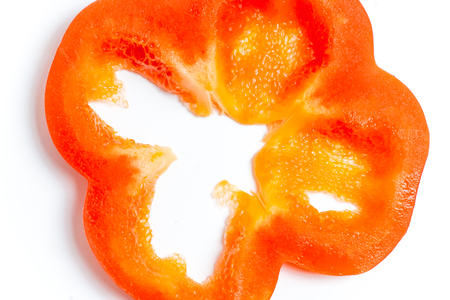 a fresh group of vegetables on white backgroundの写真素材