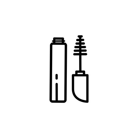 Mascara icon. lineのイラスト素材