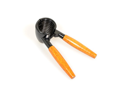 device for splitting nuts. isolate on white background with shadow