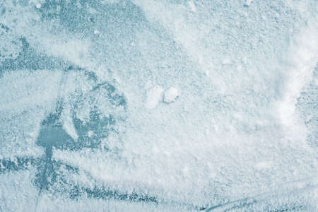 ice background, blue frozen textureの写真素材