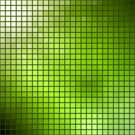 Green mosaic  Summer theme template のイラスト素材