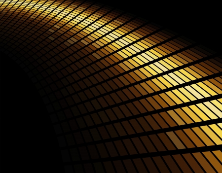 Abstract gold colored mosaic background のイラスト素材