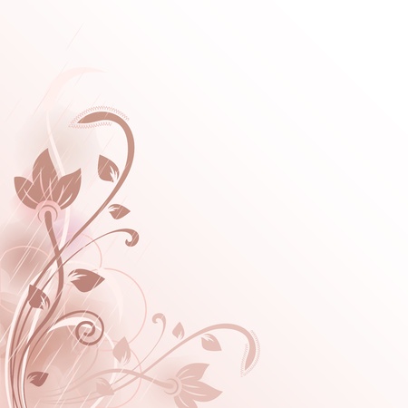 Abstract flower  background with copy space のイラスト素材