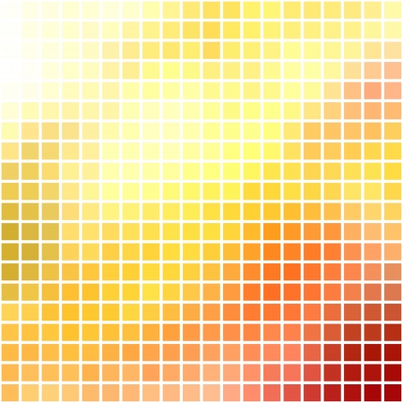 Abstract red and yellow bright mosaic vector background のイラスト素材
