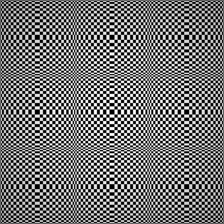Abstract optical illusion seamless vector background.のイラスト素材