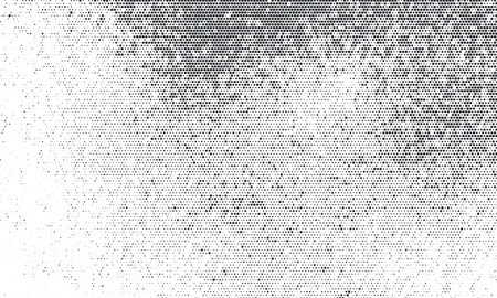 Black and white halftone grunge texture. Overlay graphic element. Vector Illustration.のイラスト素材