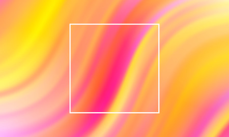 Colorful wavy liquid style gradient background. Modern vivid background for cover design. Vector illustration.のイラスト素材
