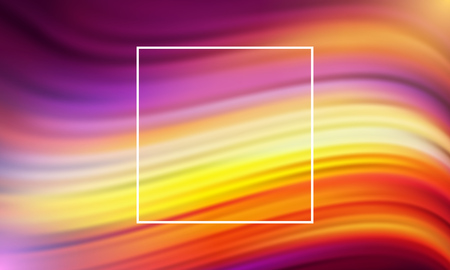 Colorful wavy liquid style gradient background. Modern vivid background for cover design. Vector illustration.のイラスト素材