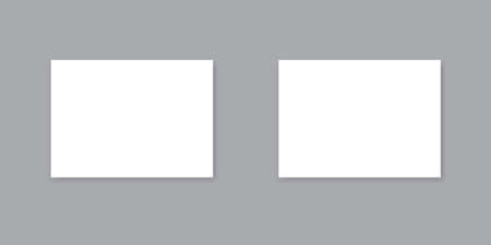 White squares. Top view design. Presentation template. Product presentation. Vector illustration. stock image.のイラスト素材