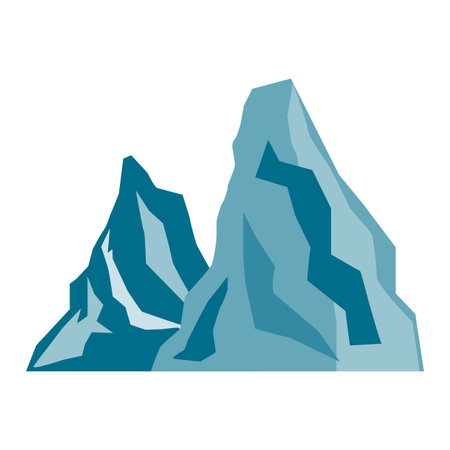 Mountain journey business top peak. Vector illustration. Eps 10.のイラスト素材