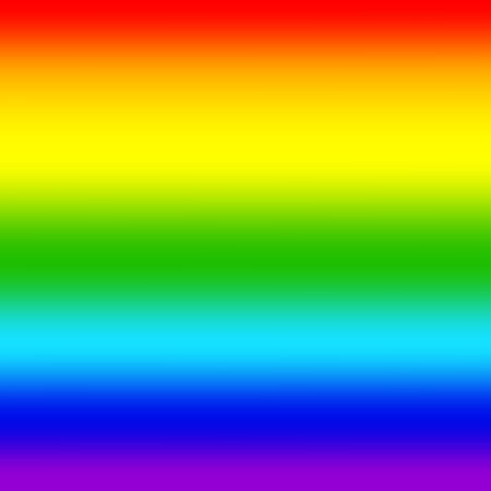 Rainbow gradient background. Vibrant horizontal stripes. Multicolor spectrum. Bright and bold colors.のイラスト素材