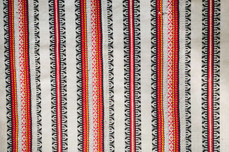 Folk traditional design embroidery Ukrainian pattern backdropの写真素材