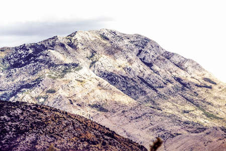 Beautiful mountain landscape on sunny summer day. Montenegro, Bosnia and Herzegovina, Albania, Dinaric Alps Balkan Peninsulaの写真素材