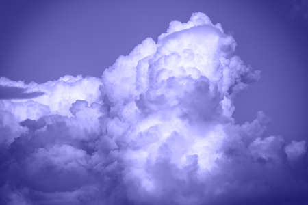 Very Peri purple Blurred effective, dramatic, sky or and storm cloud background, beautiful natureの写真素材