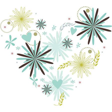 flovers backgroundのイラスト素材