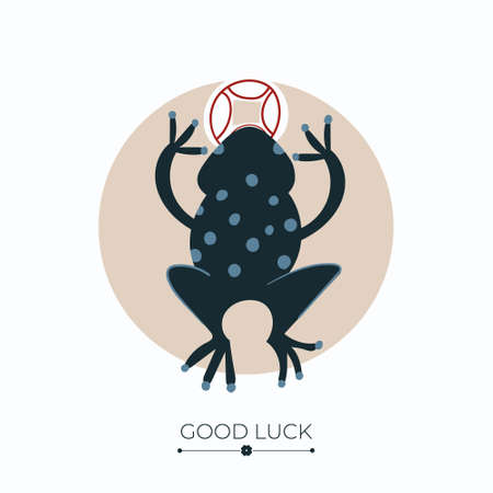 Jin Chan lucky charmのイラスト素材