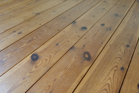 Brown wooden terrace floorの写真素材