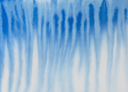 Abstract blue watercolor background, textureの写真素材