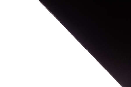 Black and white abstract composition. White and black triangles.の写真素材