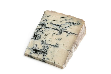 Gorgonzola  cheese isolated on white backgroundの写真素材