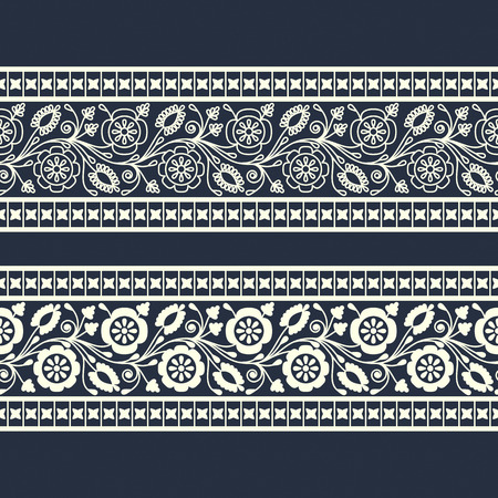 vintage flower designのイラスト素材