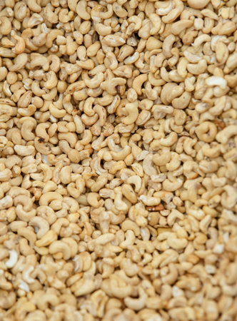 Healthy food. Cashew nuts as food background.の写真素材