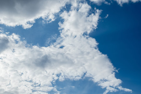 Sky clouds, sky with clouds and sun.