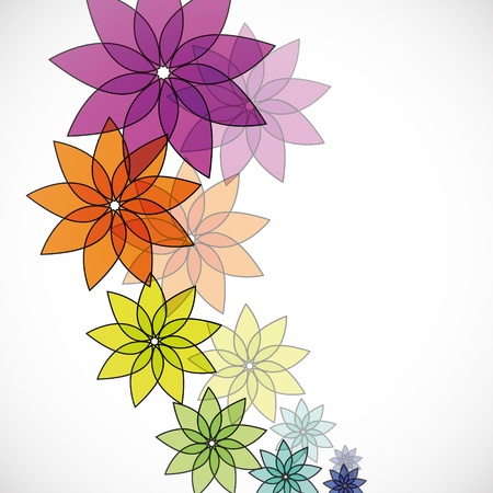 	colored abstract backgroundのイラスト素材