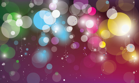 vector, colored background with circlesのイラスト素材