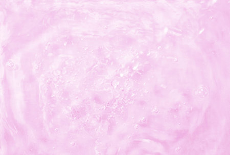 Pink gradient water background. Summer pink wave. Abstract or natural wavy water texture background. Defocus. The perfect backdrop for a presentationの写真素材