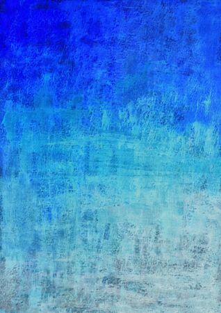 Watercolor oceanic texture abstract background, hand drawn illustrationの写真素材