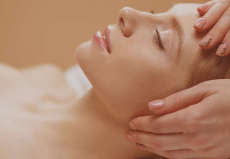 picture of beautiful woman beautiful woman in spa salonの写真素材